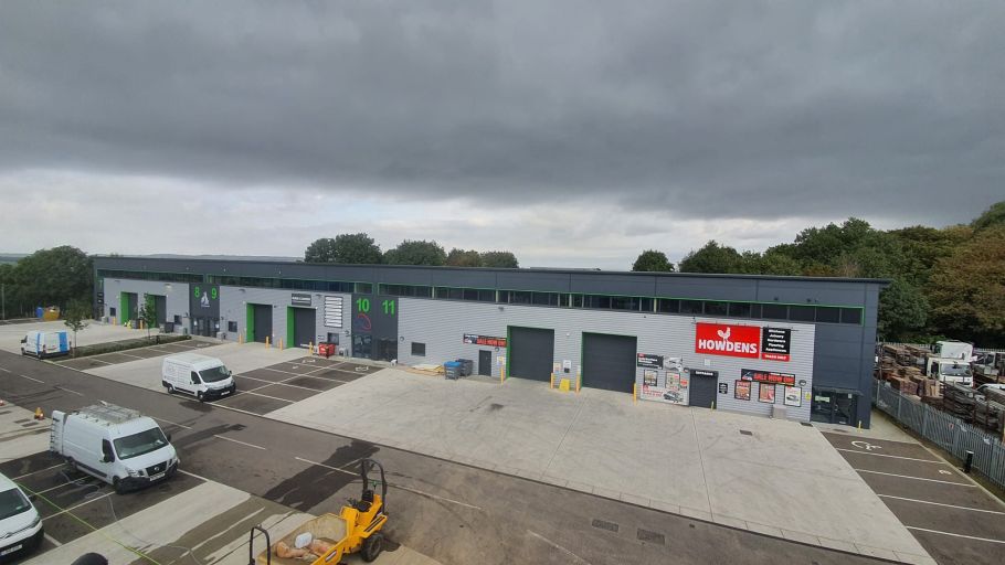 A commercial property exterior